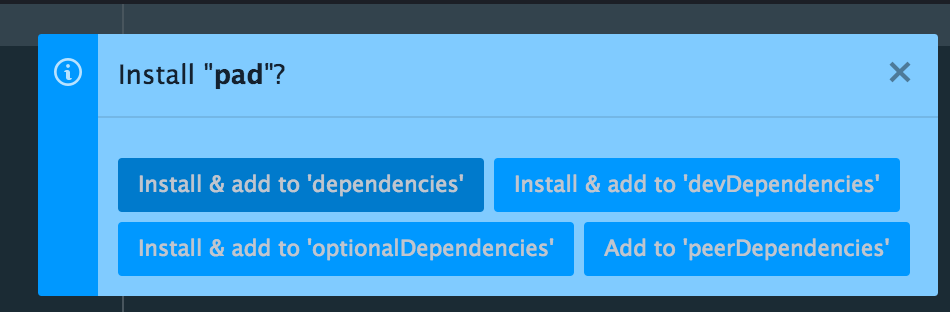  researching the library on NPM or Yarn’s Website
