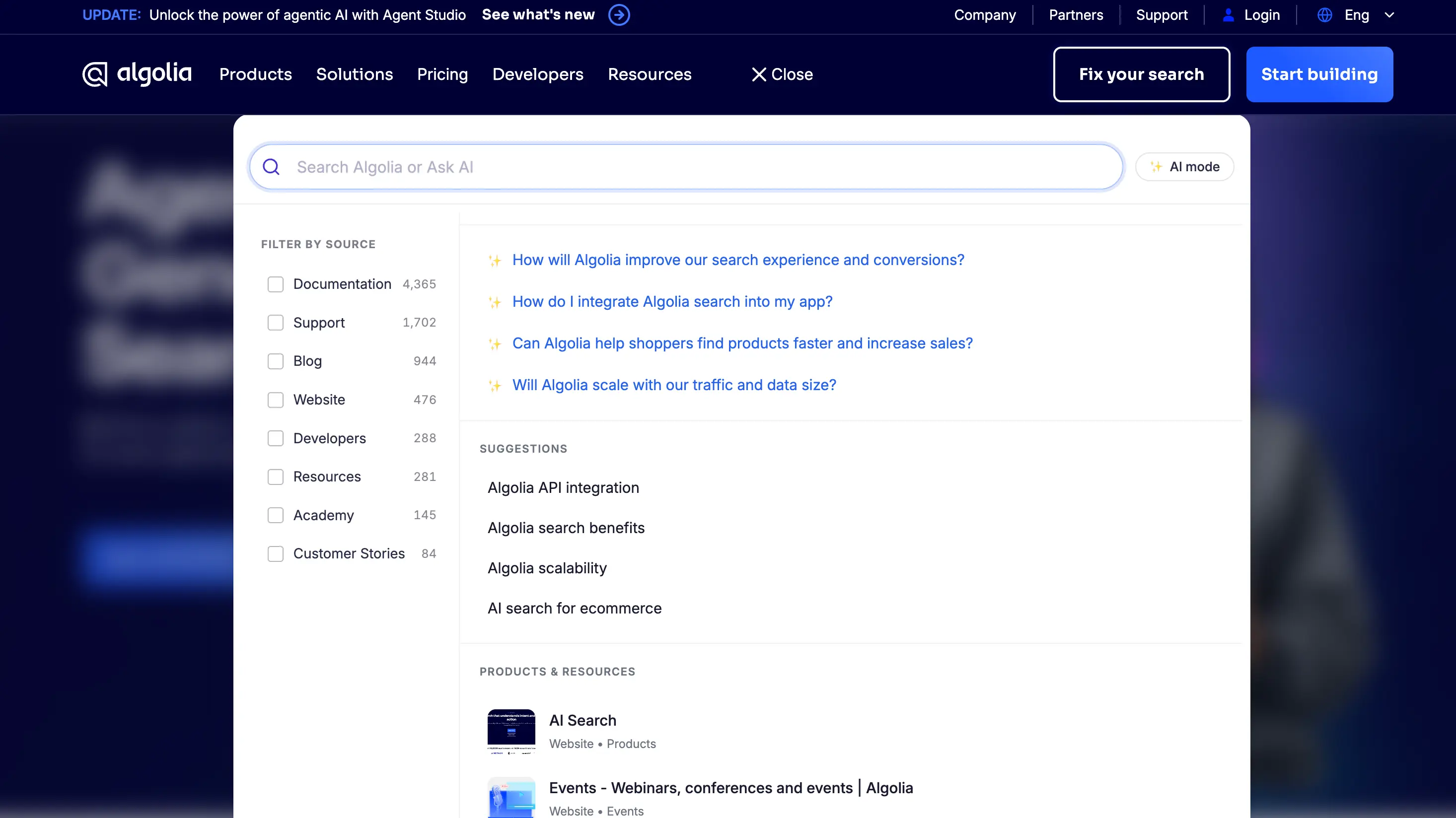 algolia-website-agentic-search-prompts.webp
