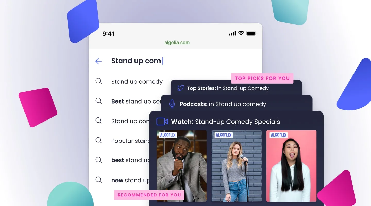 What is content recommendation in media? | Algolia