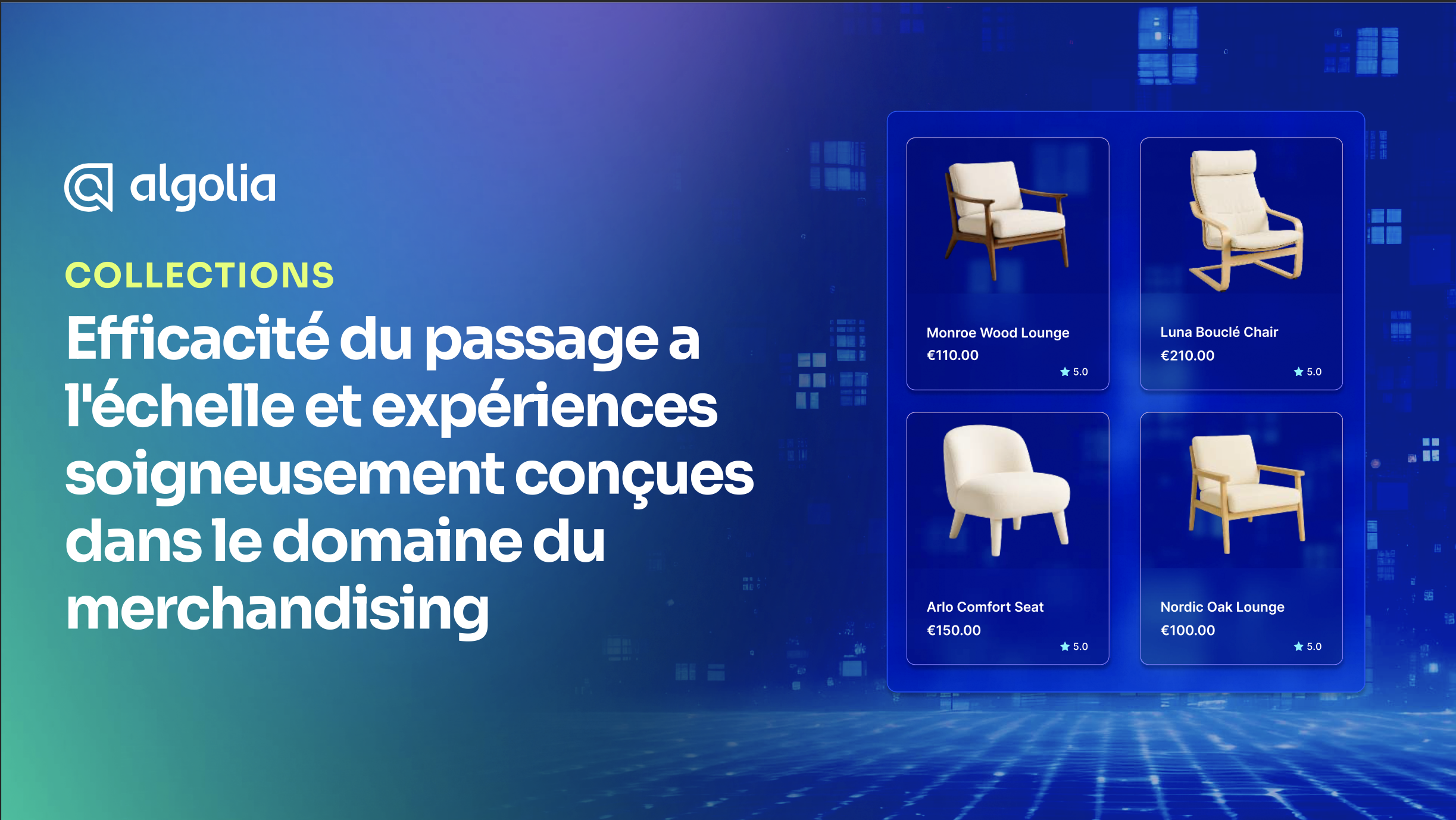 Collections - gagner en efficacité et proposer des expériences de merchandising finement orchestrées