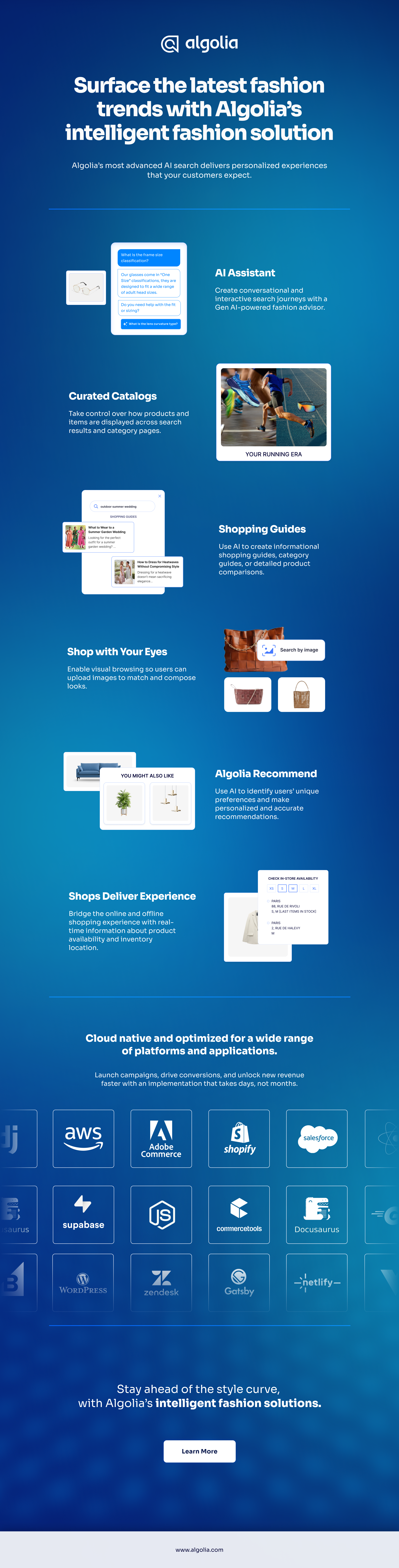 Surface the latest fashion trends with Algolia’s intelligent fashion solution