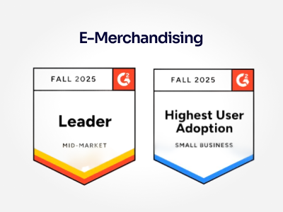 E-merchandiser Leader and Highest User Adoption 