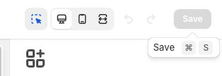 Click Save in the Theme Customizer to continue.